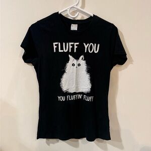 Women’s Funny Swearing Cursing Kitty Tee